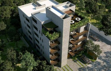 Departamento Modelo Balcony Suite en Temozon 16 Luxury Apartments en Preventa